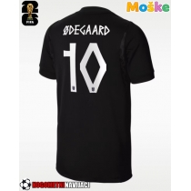Moške Nogometnih dresov Norveška Martin Odegaard #10 Gostujoči SP 2026 Kratki rokavi
